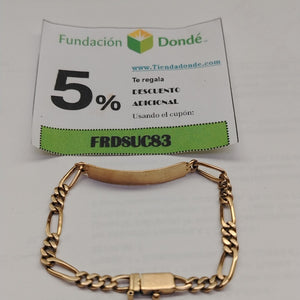 ESCLAVA ORO 14 K 6.5 GRMS (SEMINUEVO)