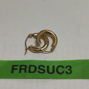 ARRACADAS PAR ORO 14 K 1,00 GRMS (SEMINUEVO)