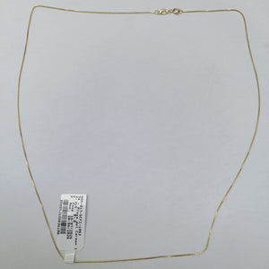 CADENA VENECIANO 14K 55 CM 1.8 GR (NUEVO)