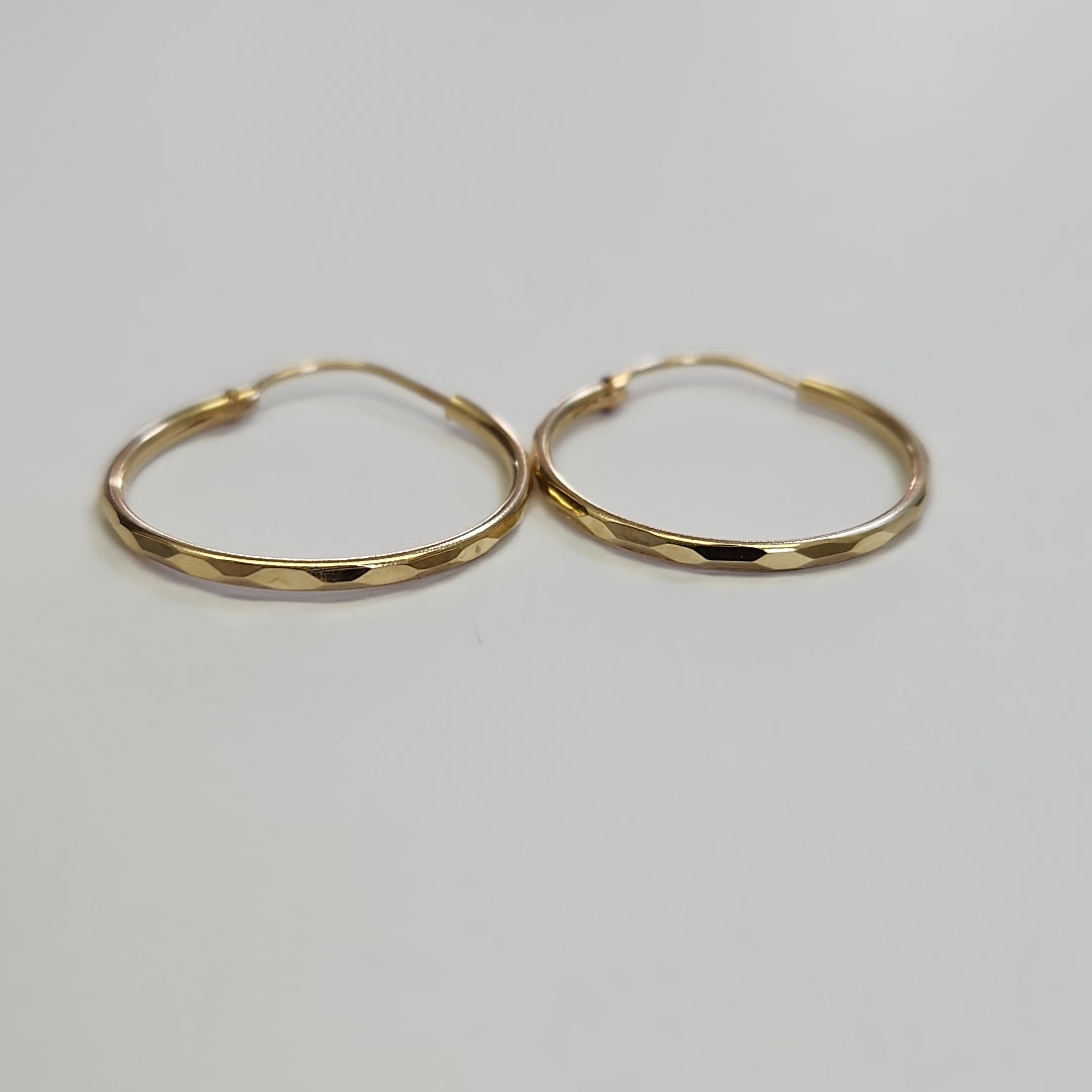 ARRACADAS PAR ORO 10 K 0.8 GRMS (SEMINUEVO)