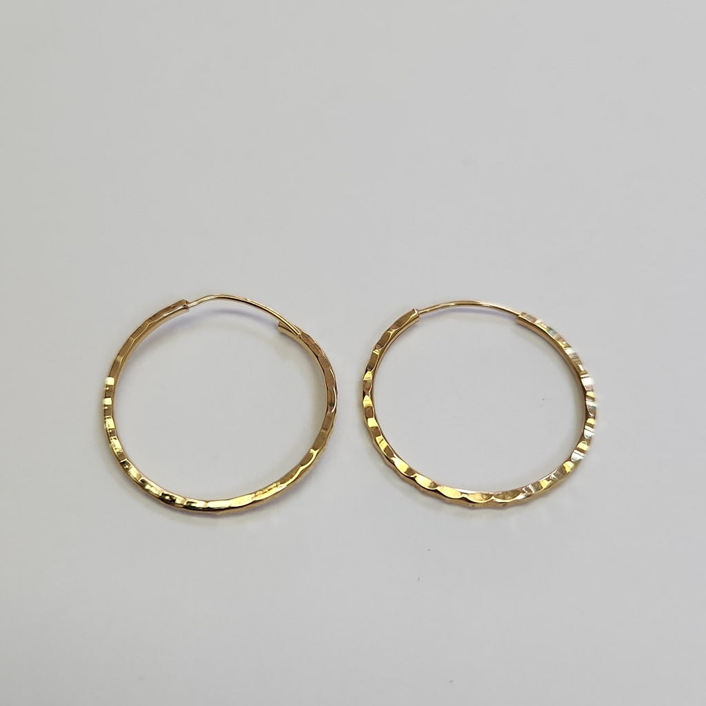 ARRACADAS PAR ORO 14 K 0,60 GRMS (SEMINUEVO)