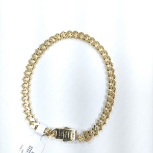 PULSERA CABALLERO MONACO ORO 14K 8.3 (NUEVO)