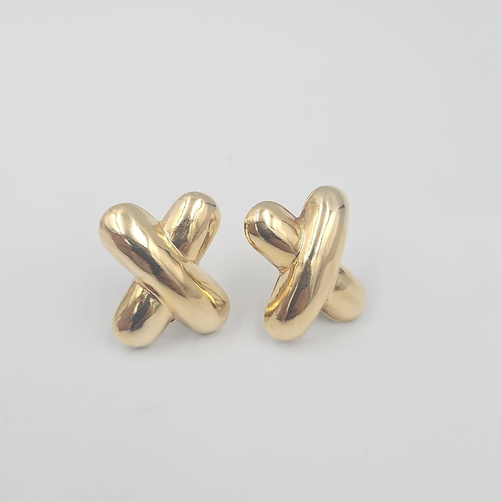 ARETES PAR ORO 14 K 7,70 GRMS (SEMINUEVO)