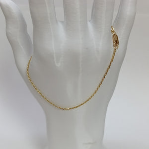 PULSERA TORZAL 14K 18 CM 1.2 GR (NUEVO)