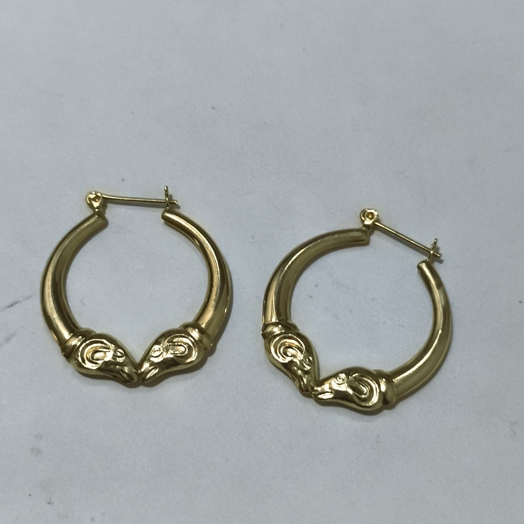 ARRACADAS PAR ORO 14 K 2,30 GRMS (SEMINUEVO)