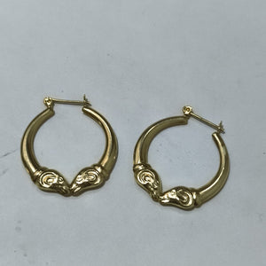ARRACADAS PAR ORO 14 K 2,30 GRMS (SEMINUEVO)