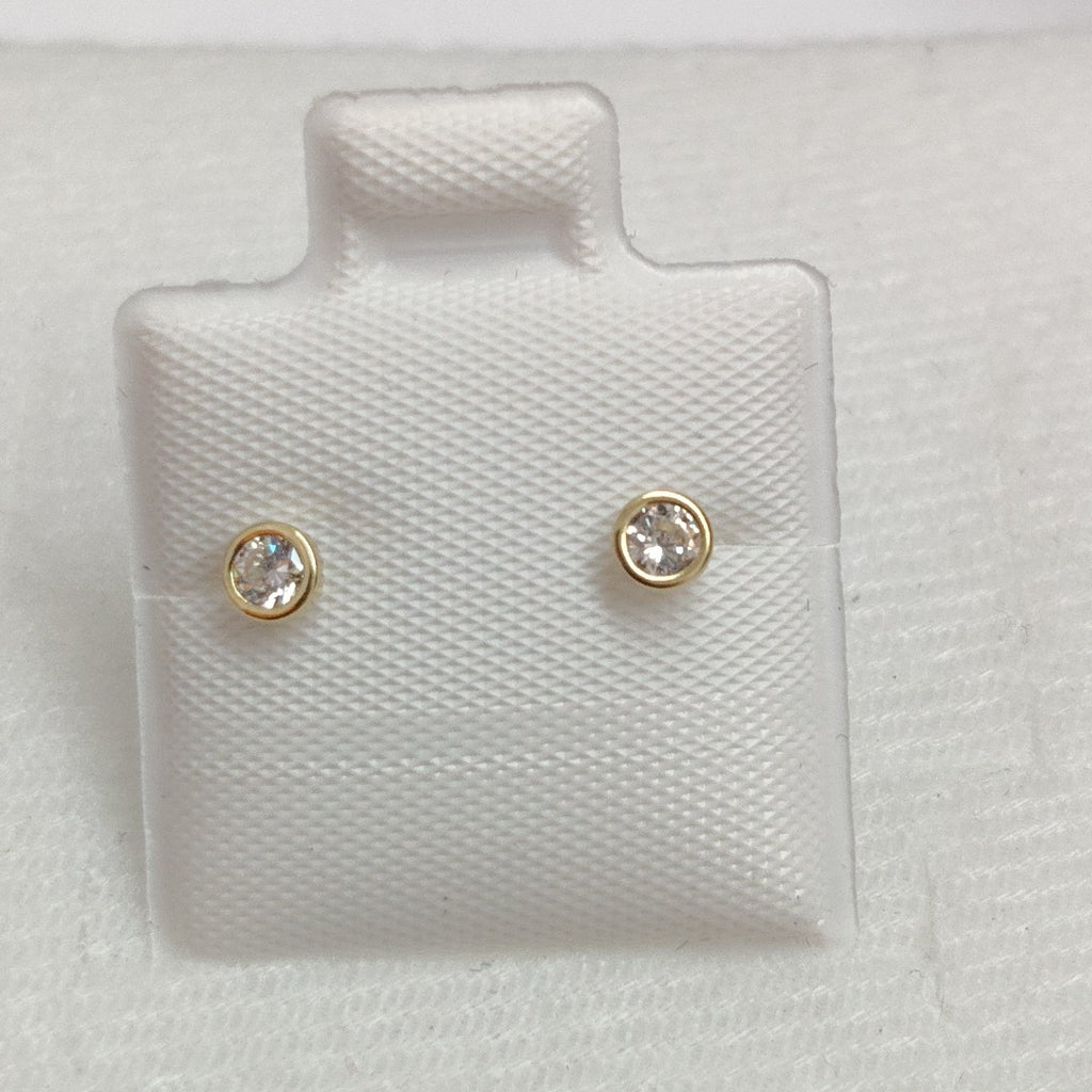 BROQUELES BROQUEL C CIRCONIA 14K 0.1501 GR (NUEVO)