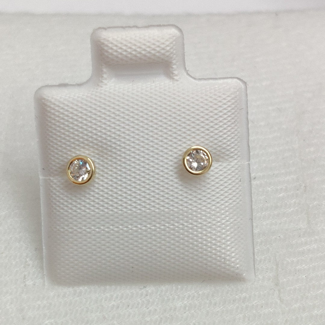 BROQUELES BROQUEL C CIRCONIA 14K 0.1501 GR (NUEVO)