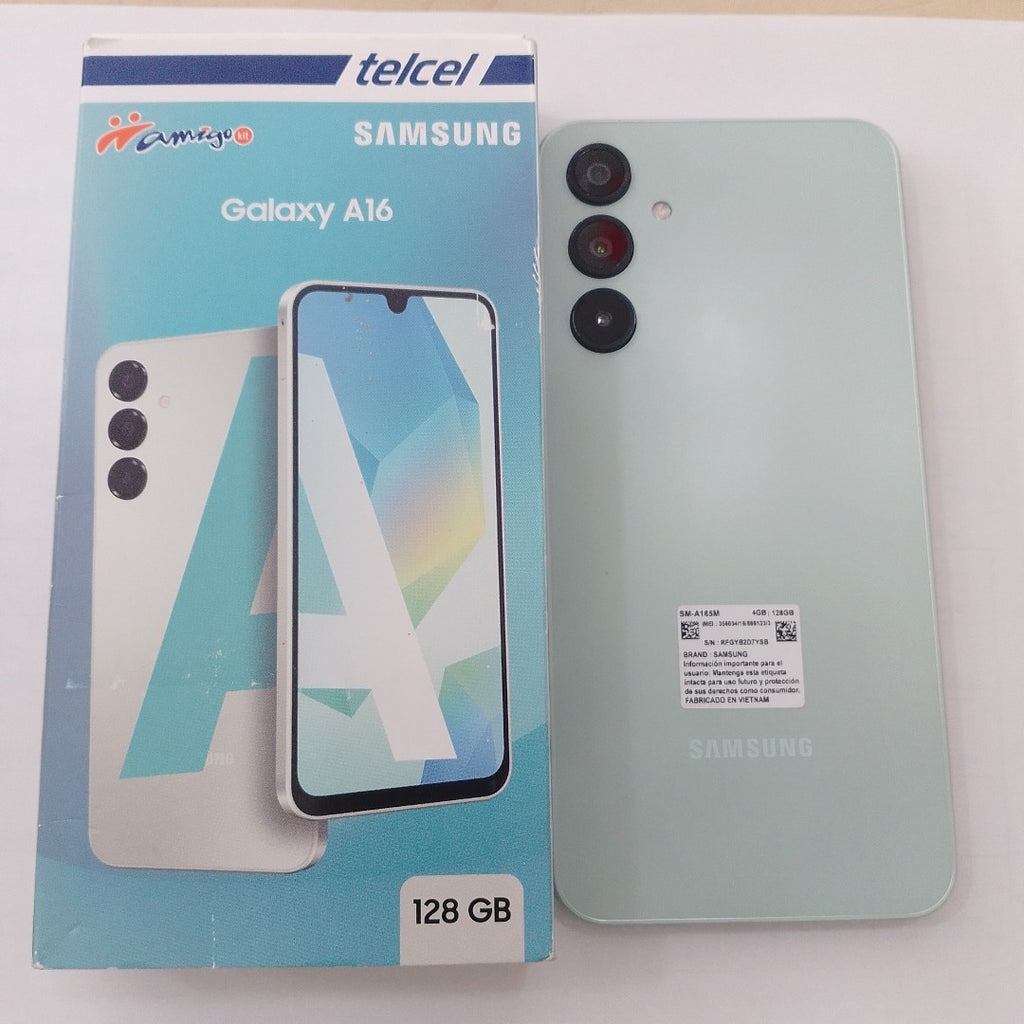 CELULAR SAMSUNG GALAXY A16 SM-A165M (2024) 128 GB 4 GB RAM (SEMINUEVO)