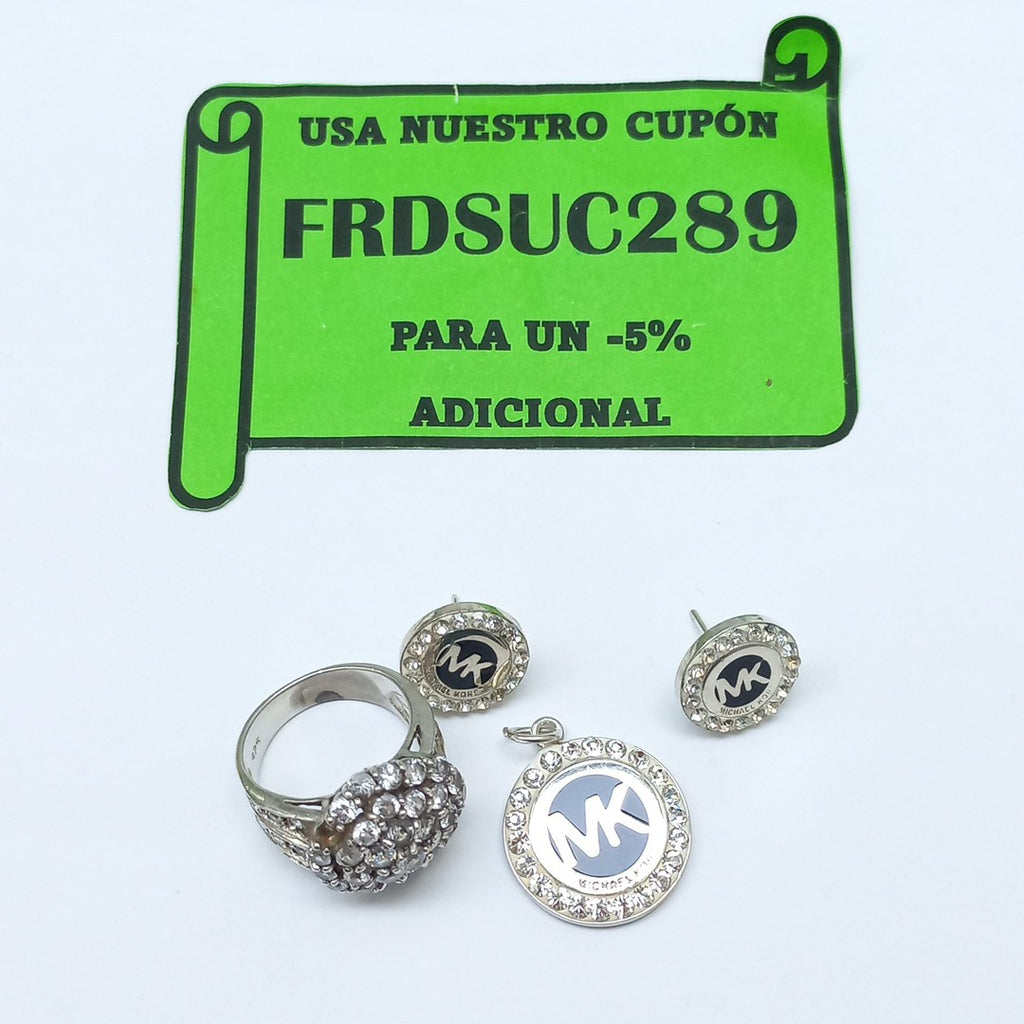 ANILLITO, BROQUELES PAR, DIJE PLATA 16 GRMS (SEMINUEVO)