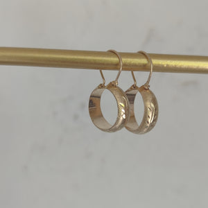 ARRACADAS PAR ORO 10 K 1.2 GRMS (SEMINUEVO)