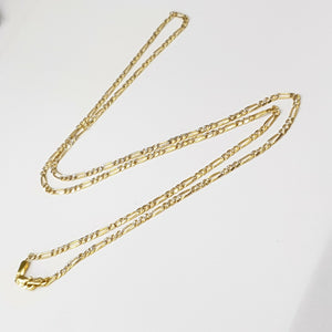 CADENA 3X1 DIAMANTADA 14K 60 CM 5.4 GR (NUEVO)