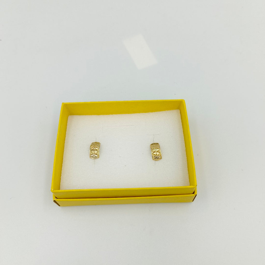BROQUELES PAR ORO 10 K 1,20 GRMS (SEMINUEVO)