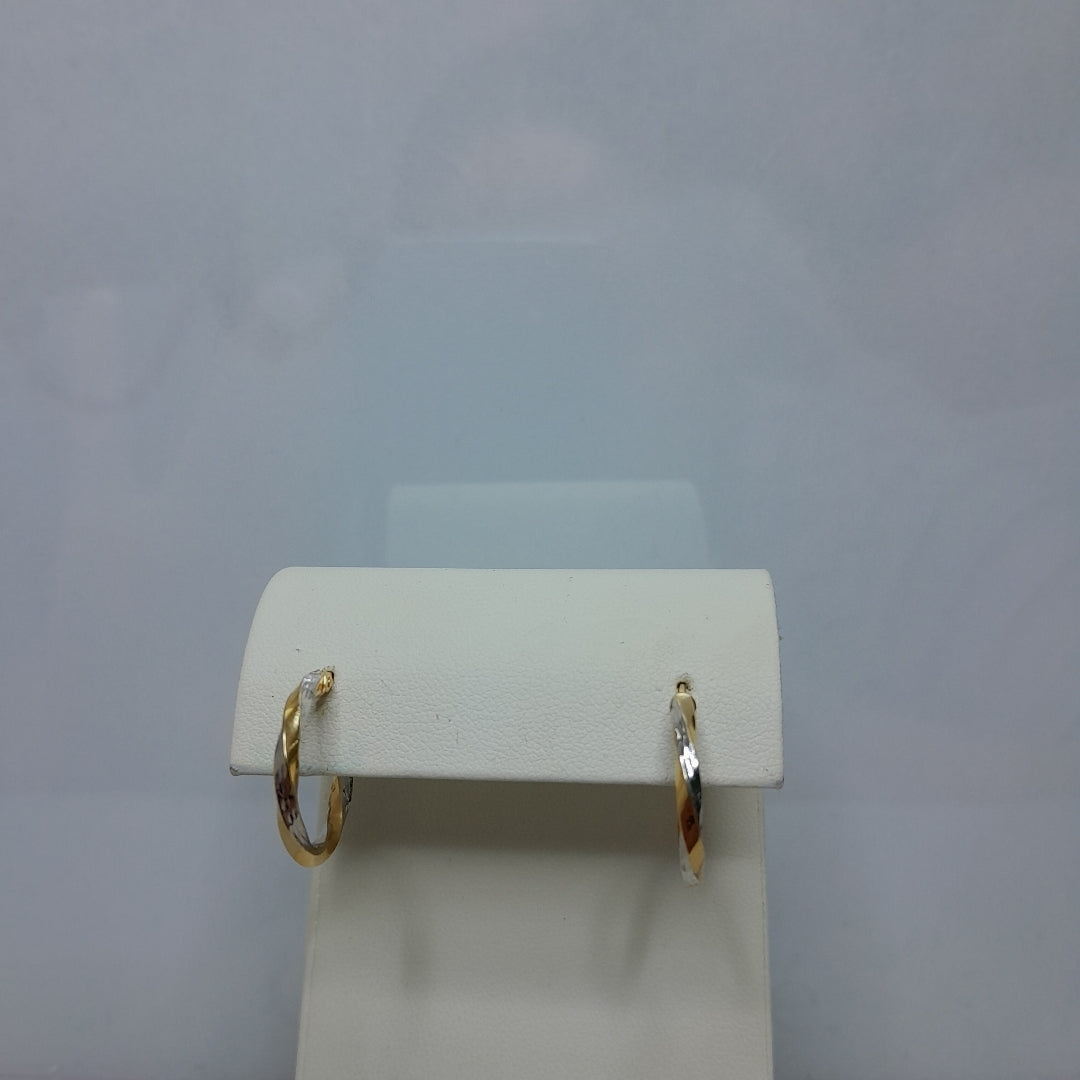 ARRACADAS PAR ORO 14 K 1 GRMS (SEMINUEVO)