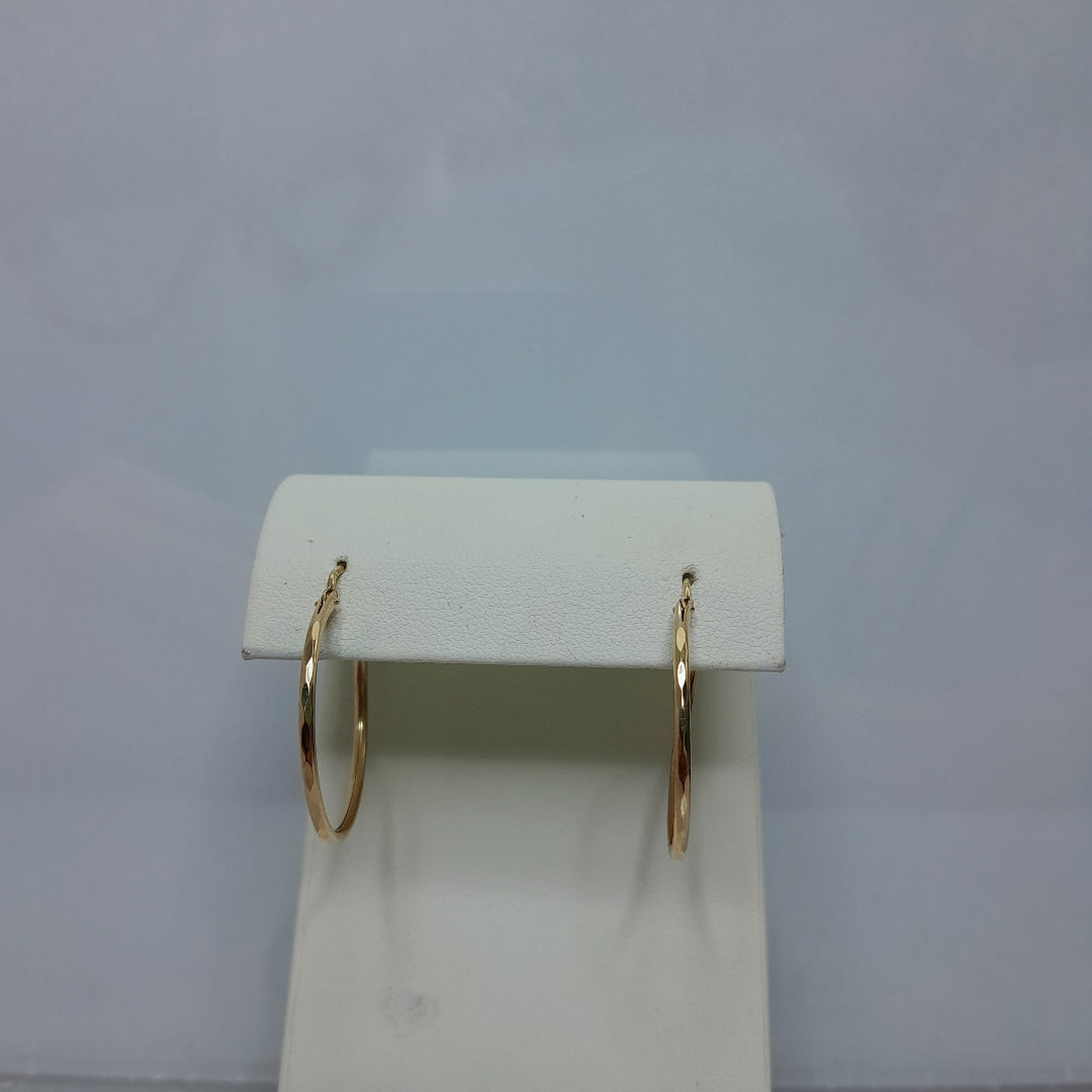 ARRACADAS PAR ORO 10 K 1.4 GRMS (SEMINUEVO)