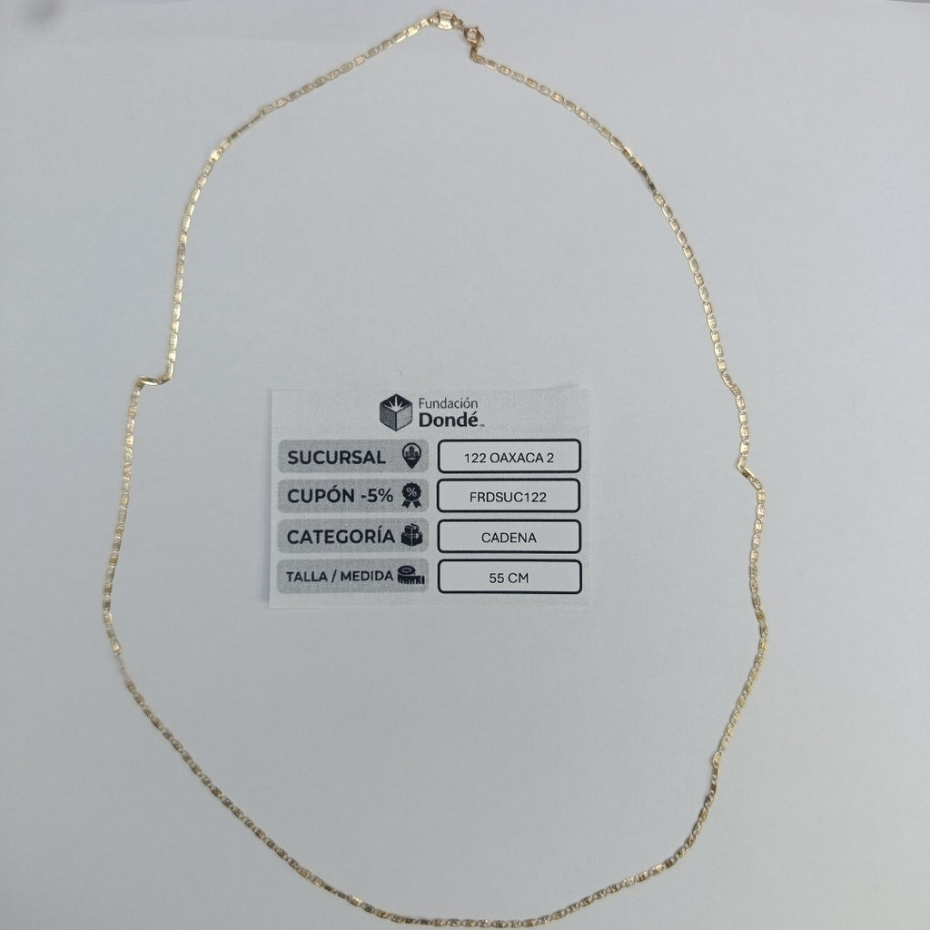 CADENA ORO 10 K 1.8 GRMS (SEMINUEVO)