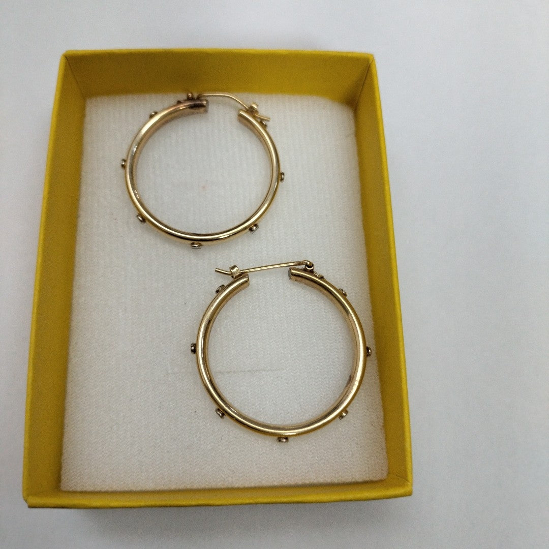ARRACADAS PAR ORO 14 K 6.1 GRMS (SEMINUEVO)
