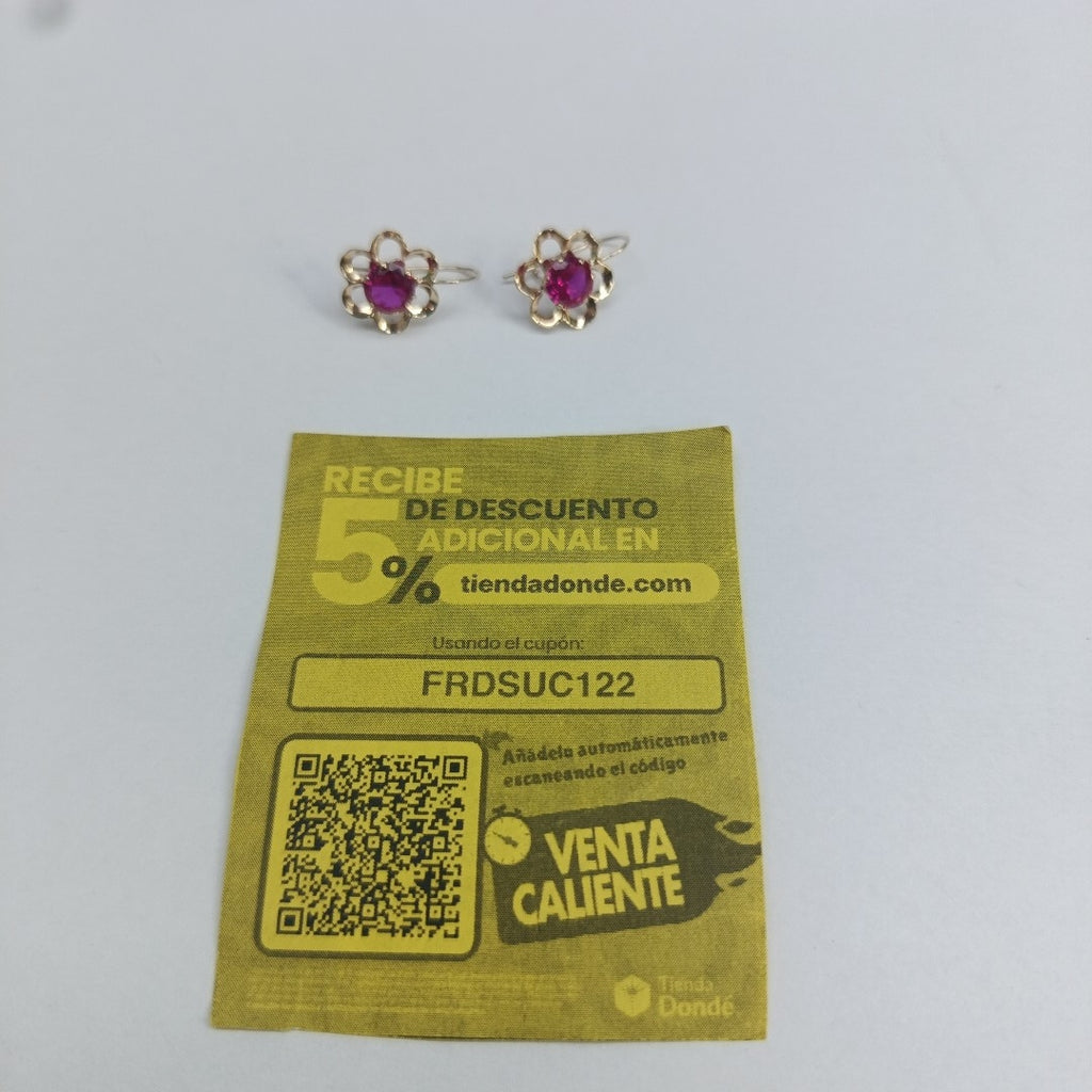 ARETES PAR ORO 10 K 1,80 GRMS (SEMINUEVO)