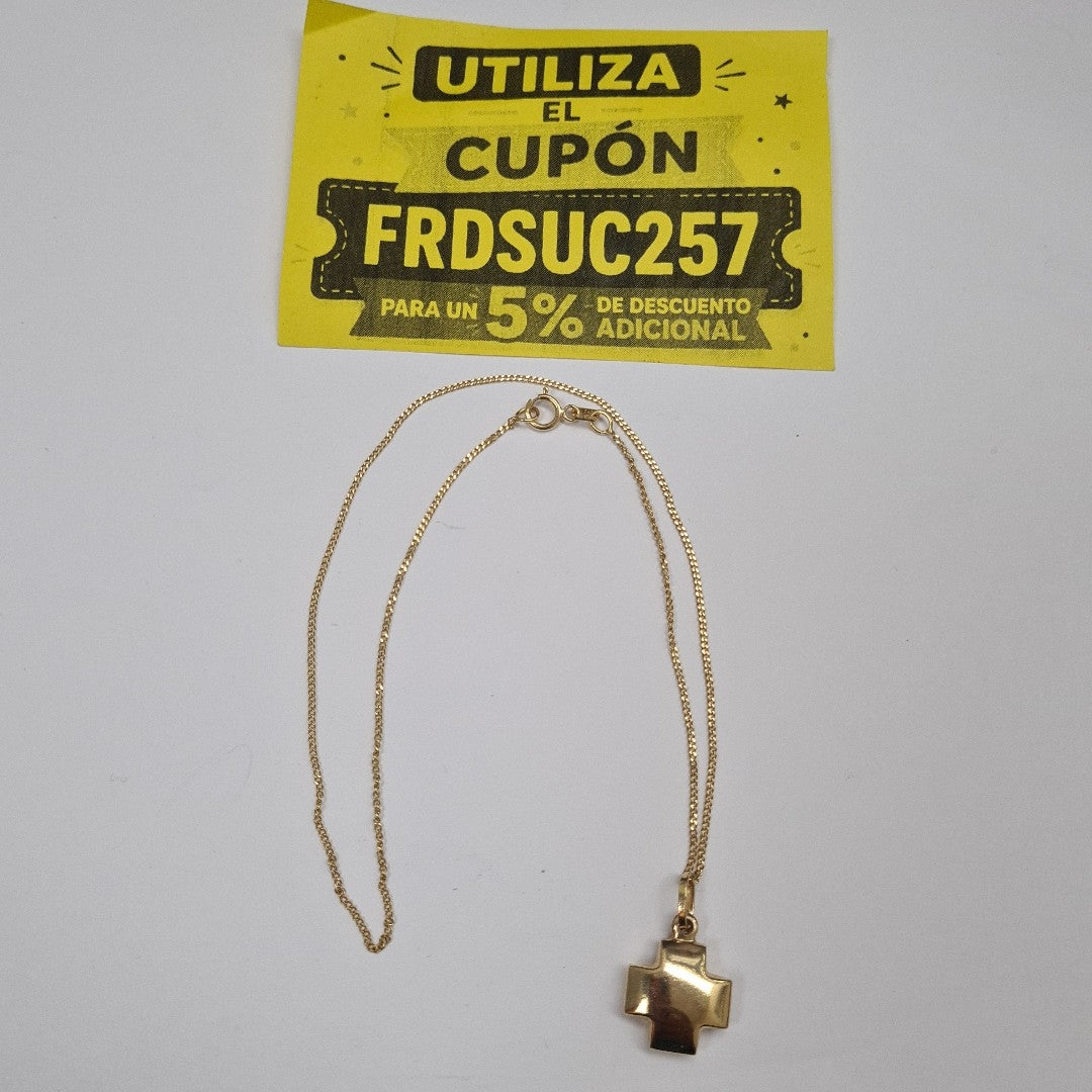 GARGANTILLA ORO 14 K 2.6 GRMS (SEMINUEVO)
