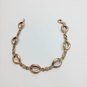 PULSERA ORO 14 K 7.7 GRMS (SEMINUEVO)