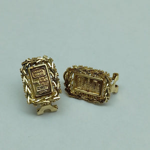 ARETES PAR ORO 14 K 5,70 GRMS (SEMINUEVO)
