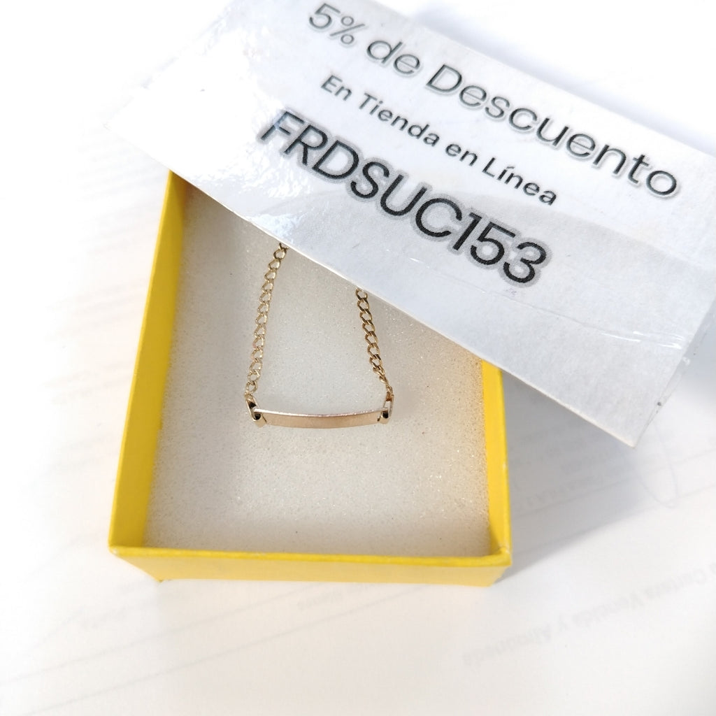 ESCLAVA ORO 10 K 2,20 GRMS (SEMINUEVO)