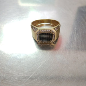 ANILLO ORO 10 K 4.6 GRMS (SEMINUEVO)