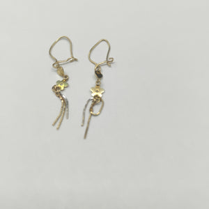 ARETES PAR ORO 10 K 1.1 GRMS (SEMINUEVO)