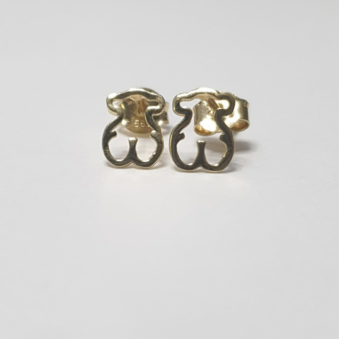 BROQUELES ORO 14K 0.8 (NUEVO)