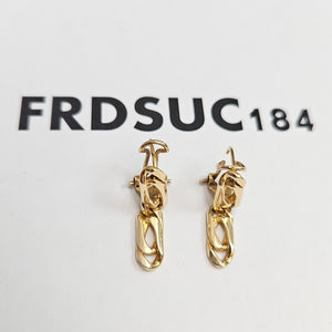 ARETES PAR ORO 14 K 5.6 GRMS (SEMINUEVO)