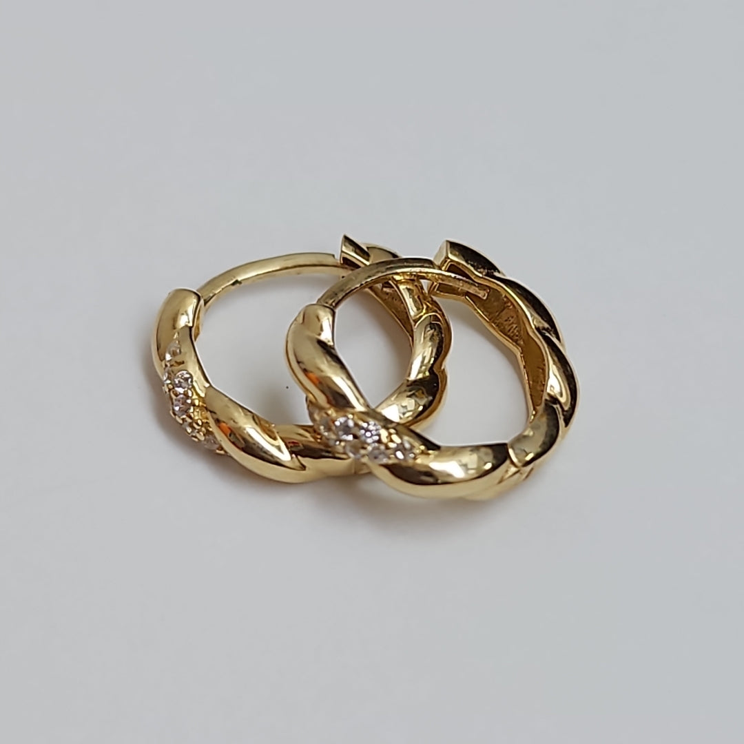 HUGGIES ORO 14K 2.1 (NUEVO)