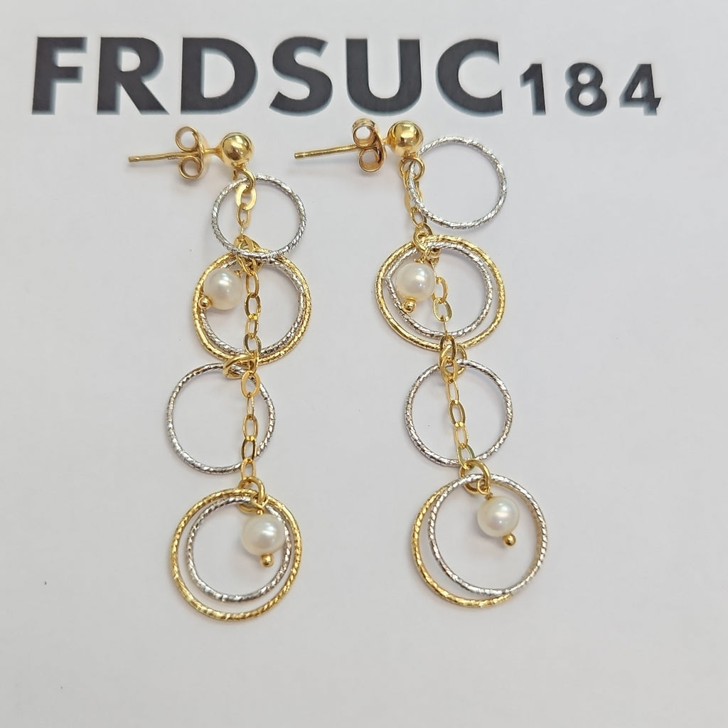 ARETES PAR ORO 14 K 4.5 GRMS (SEMINUEVO)