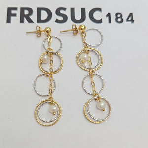 ARETES PAR ORO 14 K 4.5 GRMS (SEMINUEVO)