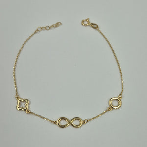 PULSERAS DAMA ORO 14K 1.5 (NUEVO)