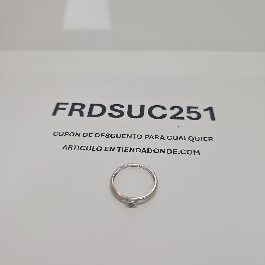 ANILLITO ORO BLANCO 14 K 2,10 GRMS (SEMINUEVO)