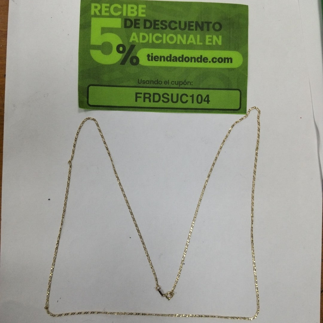 CADENA ORO 14 K 2,70 GRMS (SEMINUEVO)