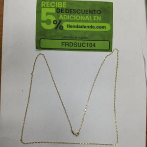 CADENA ORO 14 K 2,70 GRMS (SEMINUEVO)
