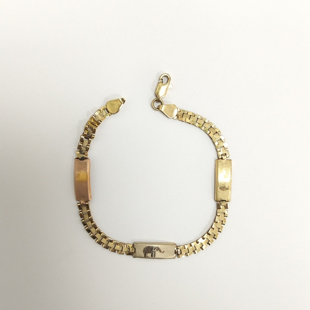 PULSERA ORO 14 K 3.9 GRMS (SEMINUEVO)