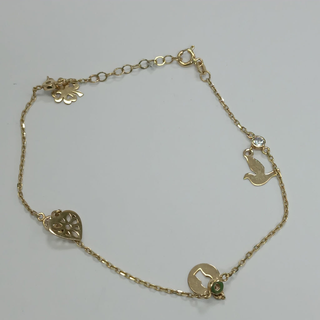 PULSERA ORO 14 K 2.7 GRMS (SEMINUEVO)