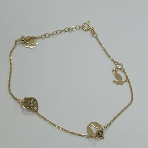 PULSERA ORO 14 K 2.7 GRMS (SEMINUEVO)