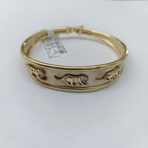 PULSERA RIGIDA ORO 14 K 14.7 GRMS (SEMINUEVO)