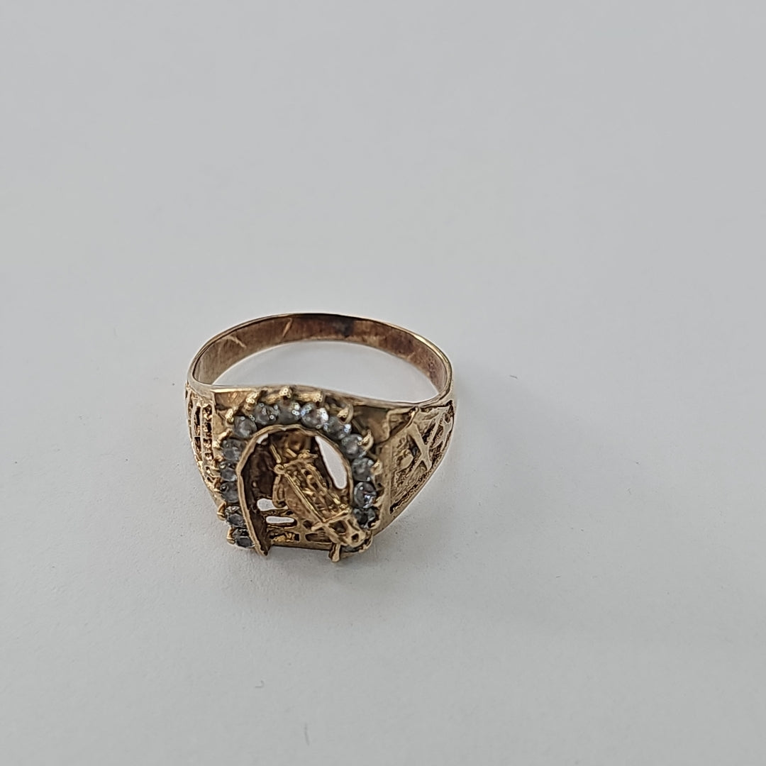 ANILLO ORO 10 K 5,00 GRMS (SEMINUEVO)