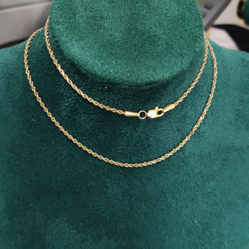 CADENA ORO 12 K 3.9 GRMS (SEMINUEVO)