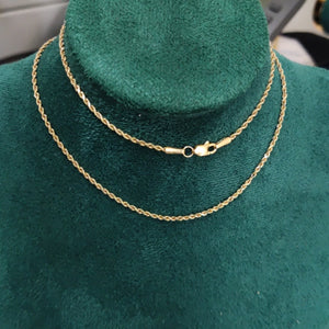 CADENA ORO 12 K 3.9 GRMS (SEMINUEVO)