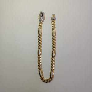 PULSERA MONACO ORO 14K 5.4 (NUEVO)
