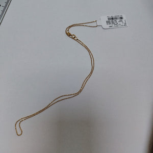 CADENA ORO 18 K 1.7 GRMS (SEMINUEVO)