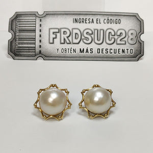 ARETES PAR ORO 14 K 17,20 GRMS (SEMINUEVO)