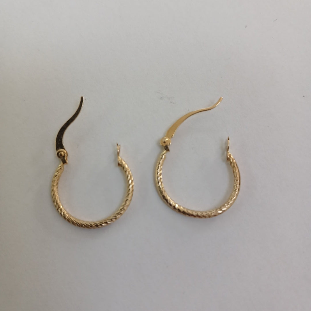 ARETES ARRACADAS 14K 1 GR (NUEVO)