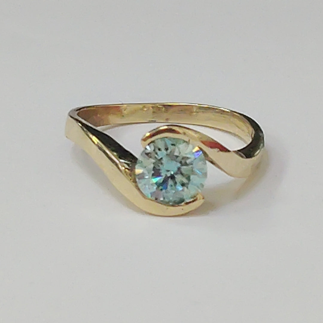 ANILLITO,ANILLO ORO 10 K 3,10 GRMS (SEMINUEVO)