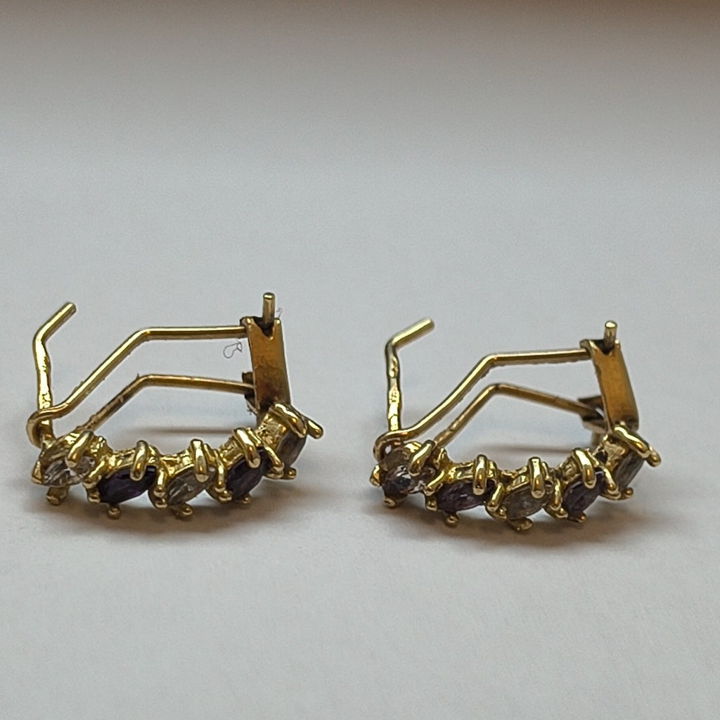 ARETES PAR ORO 10 K 2.6 GRMS (SEMINUEVO)